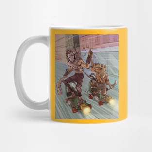 TMNT Casey and Splinter Mug